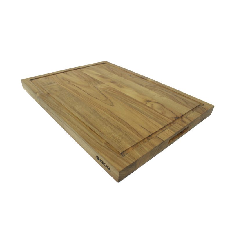 Kroya, Solid Teak Extra Large Edge Grain Cutting Board, CH3801